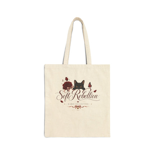 Cotton Canvas Tote - Bloom with Grace